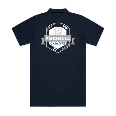 Mornington Peninsula VW Criusers Polo Logo Back Thumbnail