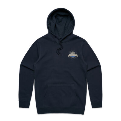 Mornington Peninsula VW Criusers Hoodie Blk Bug  Front & Back Thumbnail