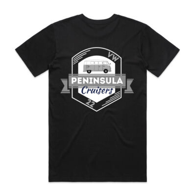 Mornington Peninsula VW Criusers T shirt  blk Thumbnail